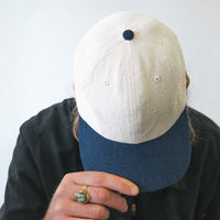 PR HEMP CAP - 6 PANEL TWO TONE - Custom Clothing | T Shirt Printing | Embroidery | Screen Printing | Print Room NZ