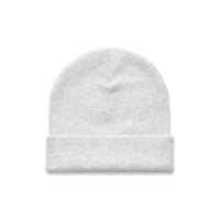 Cuff Beanie - White marle