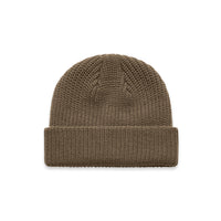 Cable Beanie - Walnut