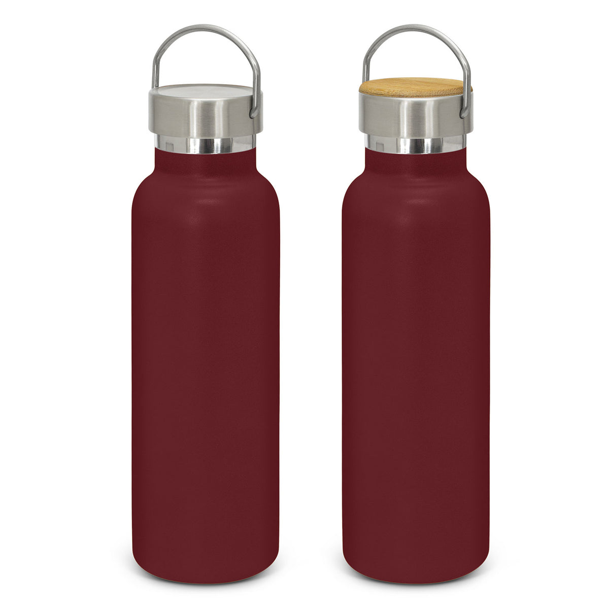 Nomad Deco Vacuum Bottle - Powder Coated - Burgundy