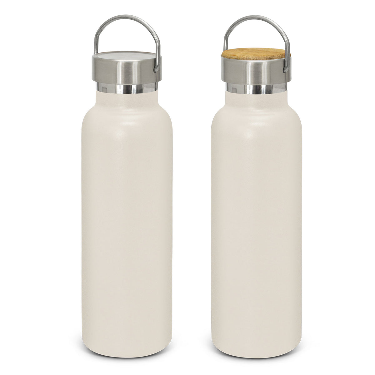 Nomad Deco Vacuum Bottle - Powder Coated - White
