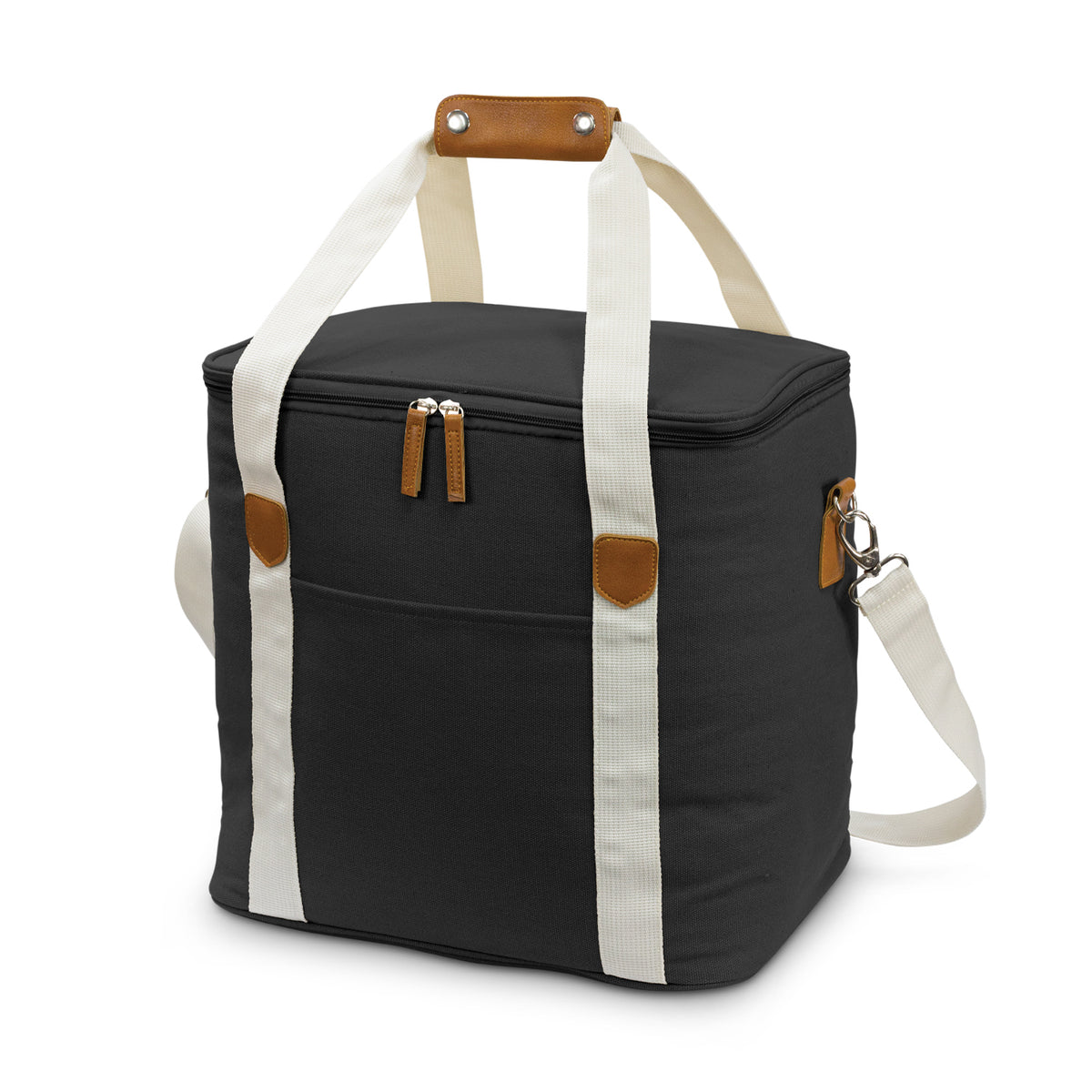 Canvas Cooler Bag - Black
