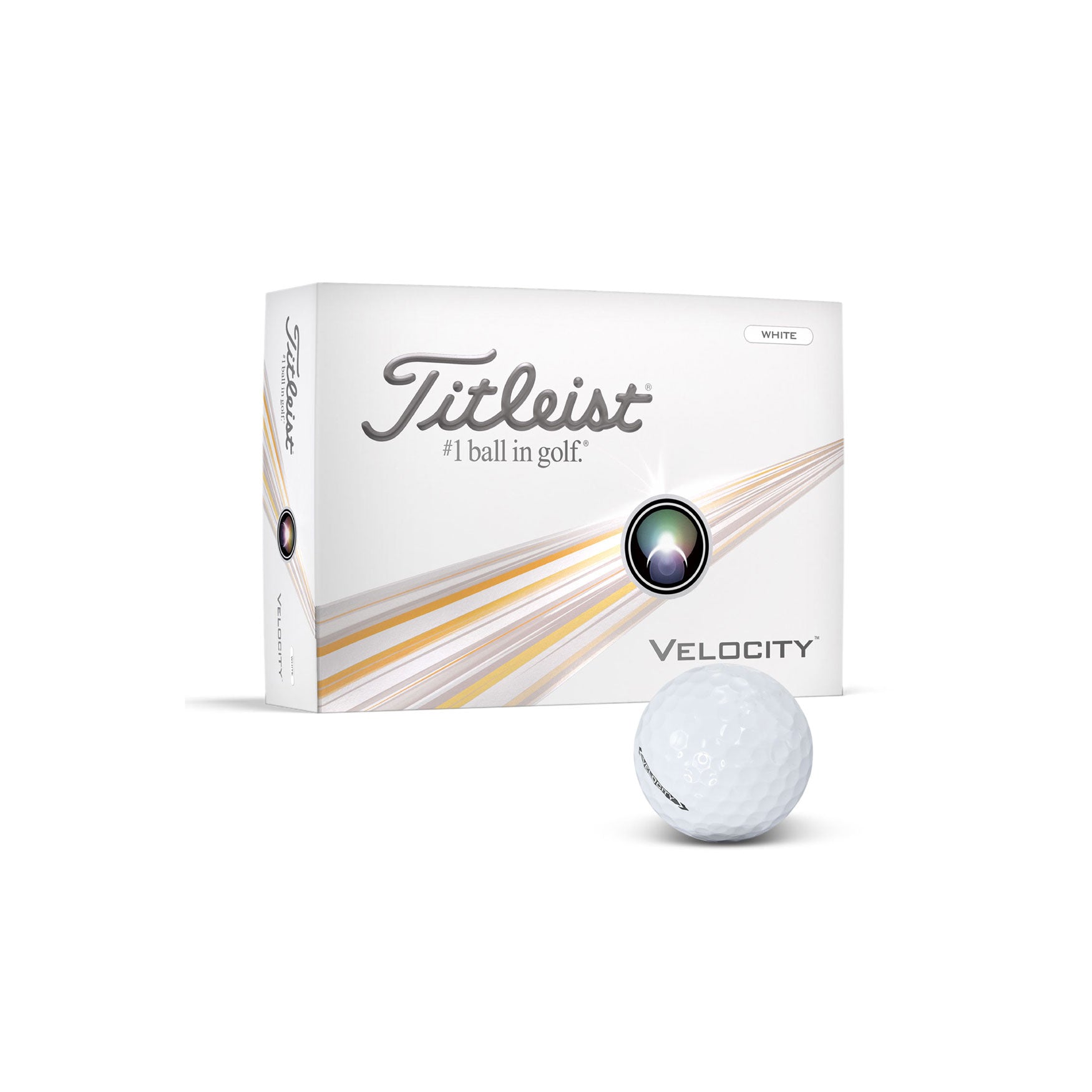 Titleist Velocity Golf Ball - Custom Clothing | T Shirt Printing | Embroidery | Screen Printing | Print Room NZ