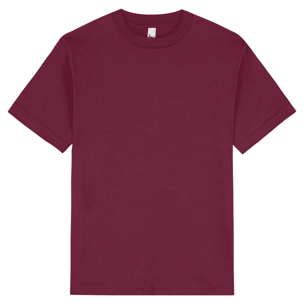 American Apparel Heavyweight Cotton Unisex T-Shirt - Burgundy