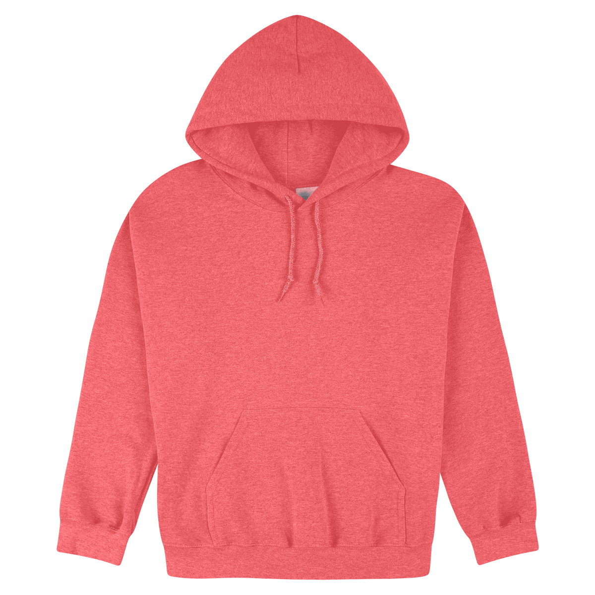 Gildan Heavy Blend Adult Hooded Sweatshirt - Heather Sport Scarlett Red