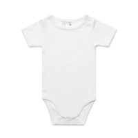 Organic Infant Mini-Me One-Piece - White