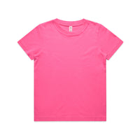 Kids Staple Tee - Charity pink