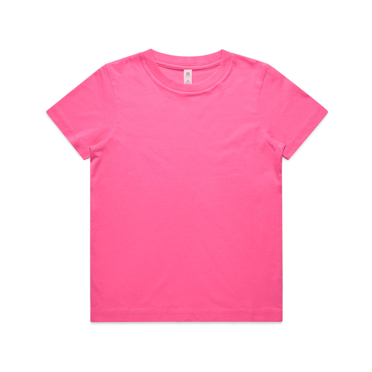 Kids Staple Tee - Charity pink