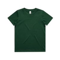 Kids Staple Tee - Forest green