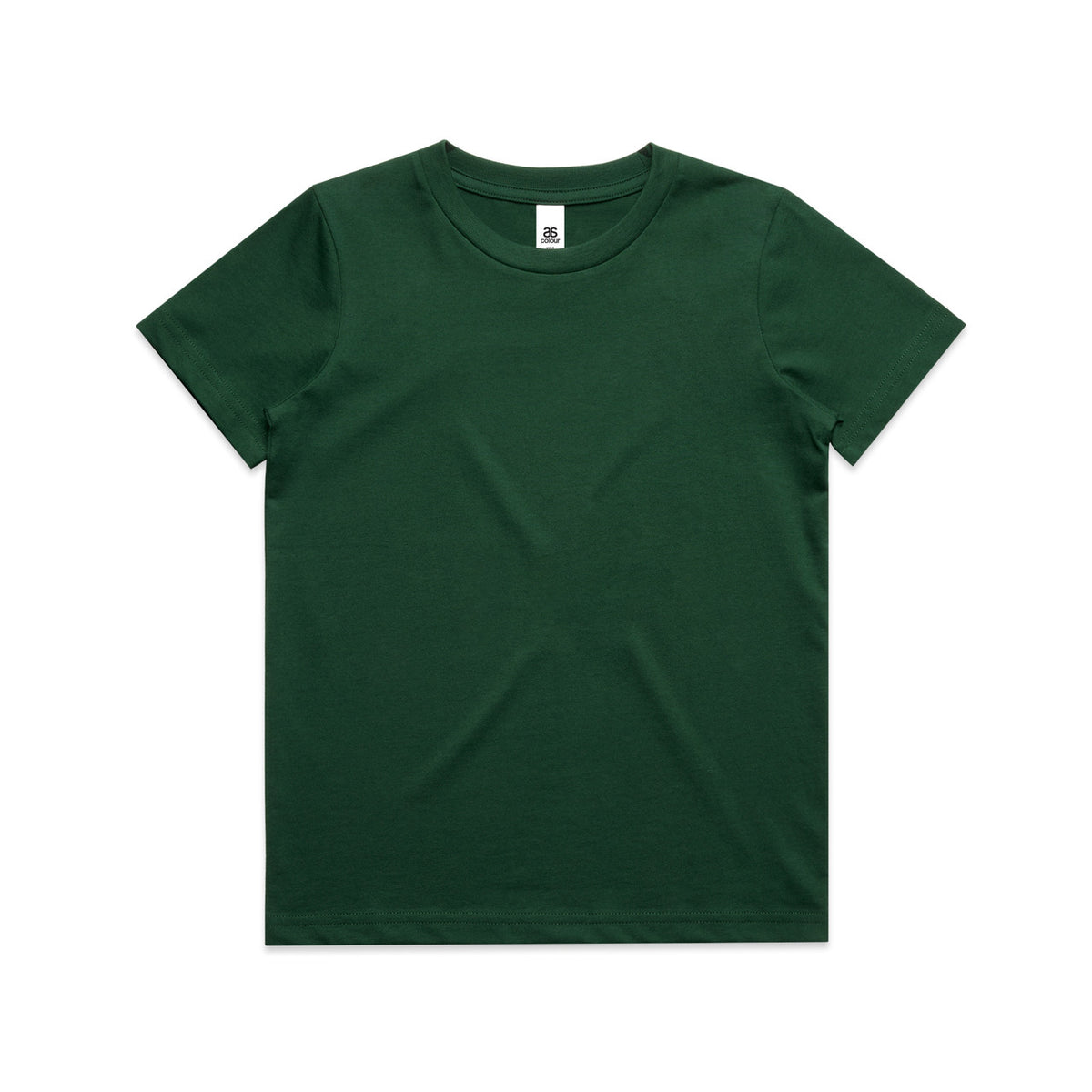 Kids Staple Tee - Forest green
