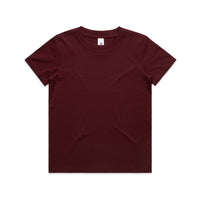 Youth Staple Tee - Burgundy