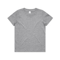 Youth Staple Tee - Grey marle
