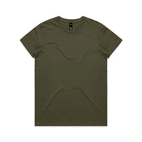 Wo's Maple Tee - Army