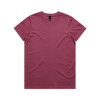 Wo's Maple Tee - Berry
