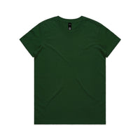 Wo's Maple Tee - Forest green