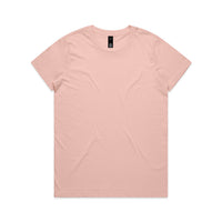 Wo's Maple Tee - Pale pink