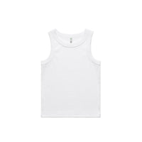 Wo's Organic Rib Tank - White