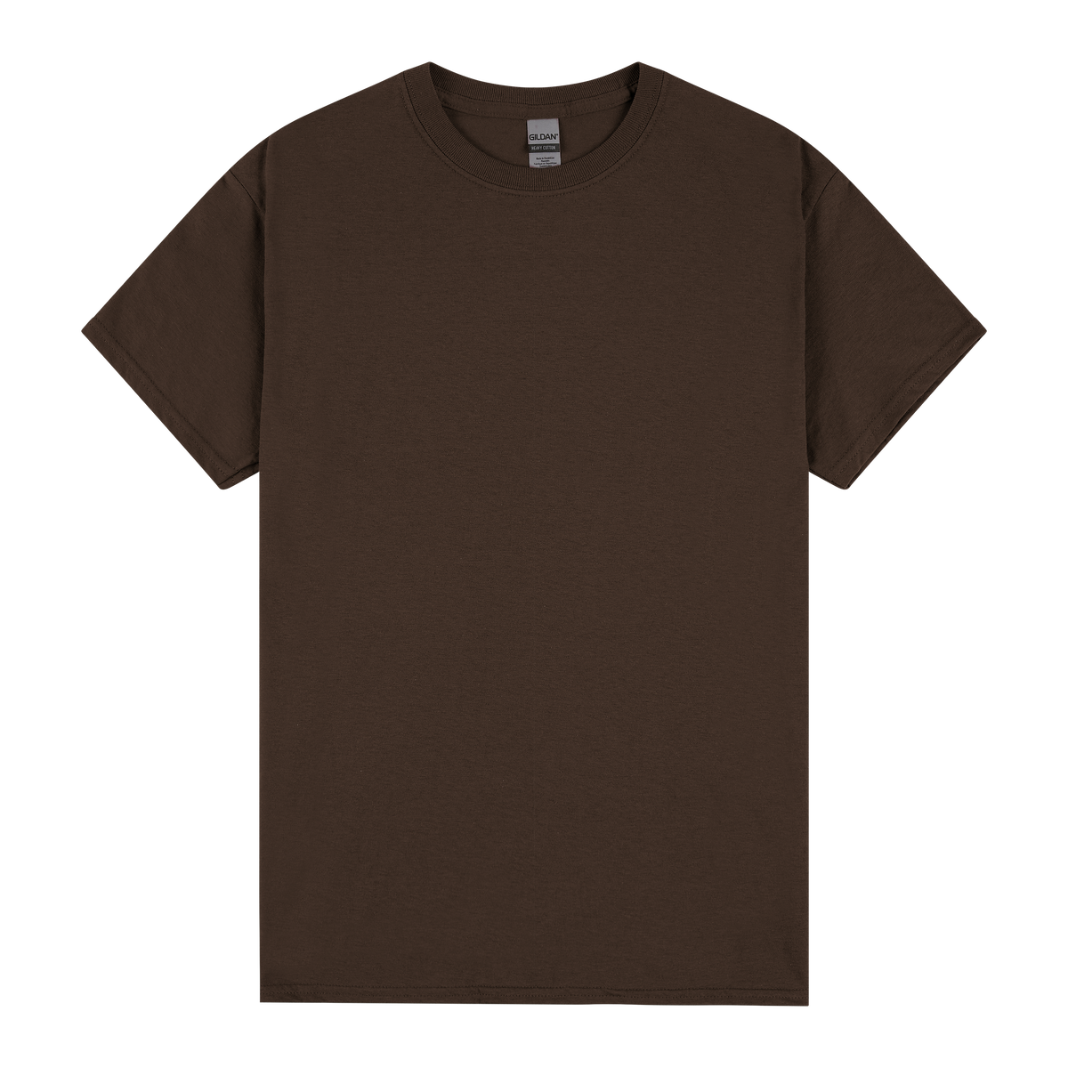 5000 Gildan Heavy Cotton Adult T-Shirt - Dark Chocolate