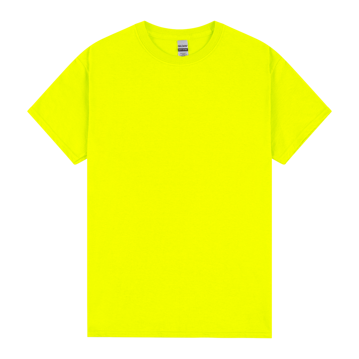 5000 Gildan Heavy Cotton Adult T-Shirt - Safety Green