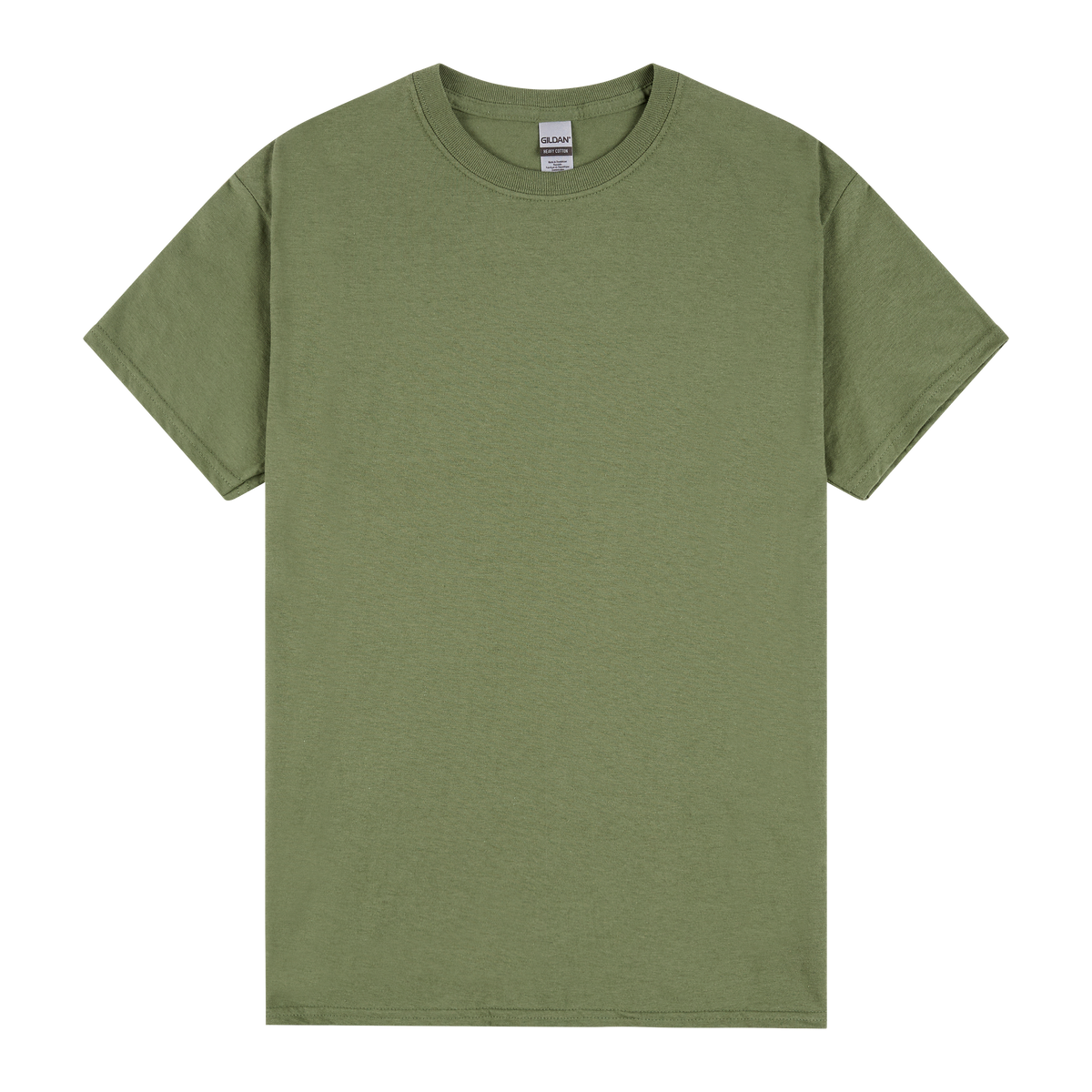 5000 Gildan Heavy Cotton Adult T-Shirt - Military Green