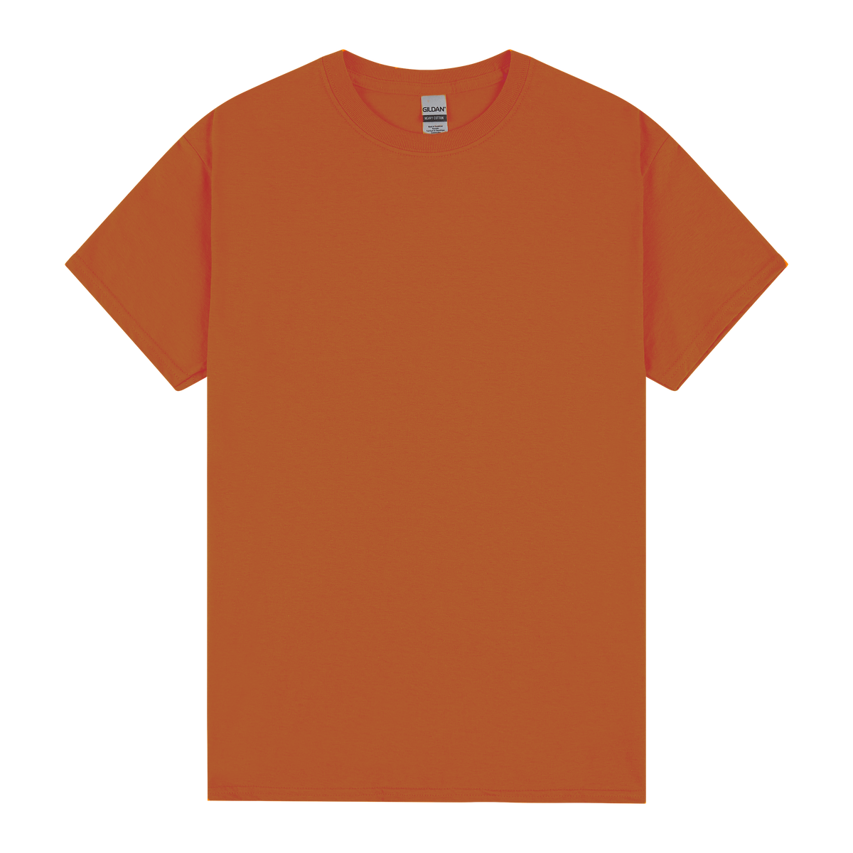 5000 Gildan Heavy Cotton Adult T-Shirt - Texas Orange