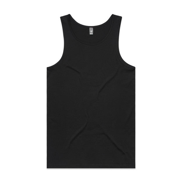 Black tank top on a white background