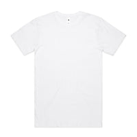Block Tee - White