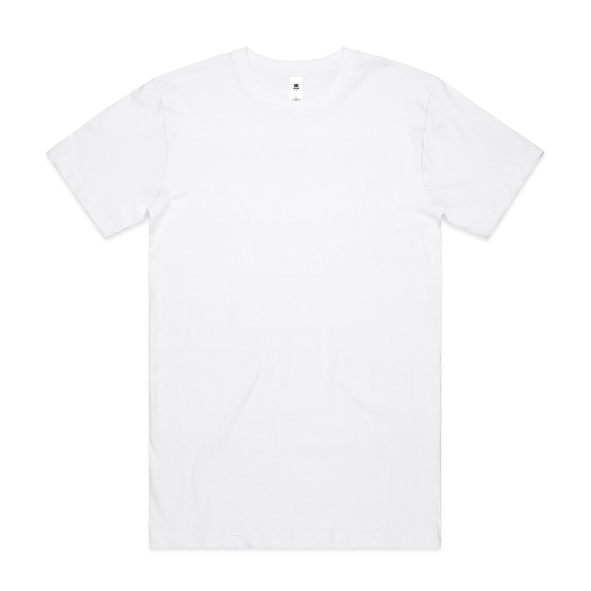 Block Tee - White
