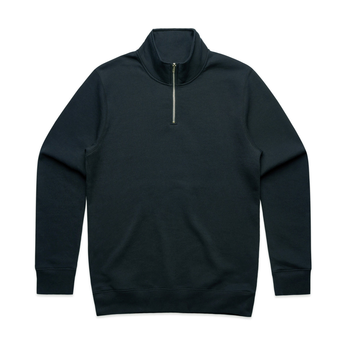Stencil Half Zip Crew - Navy