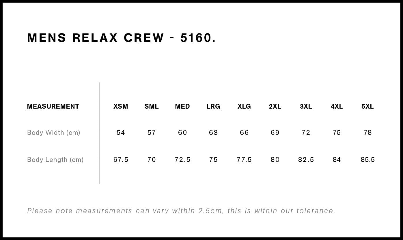 AS Colour Relax Crew | Leavers gear