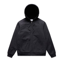 AS Colour canvas bomber hood jacket