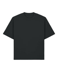 Black t-shirt on a white background