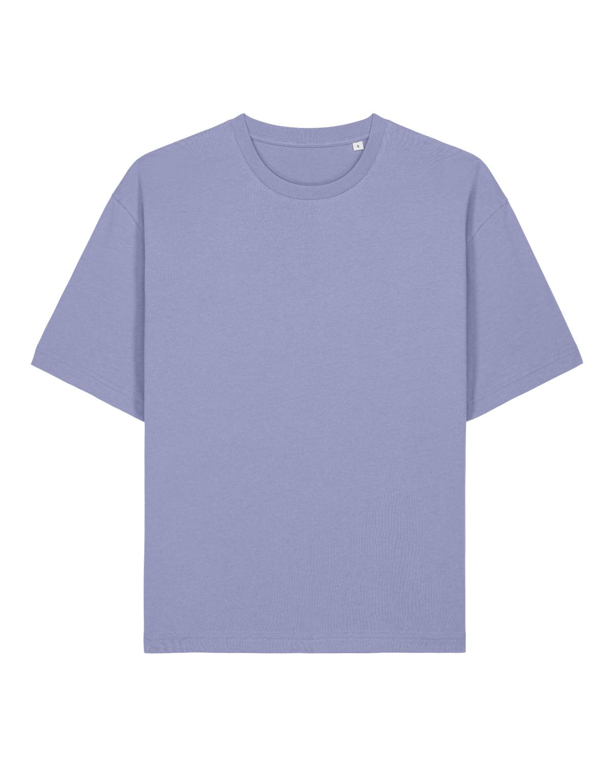 Plain light blue t-shirt on a white background