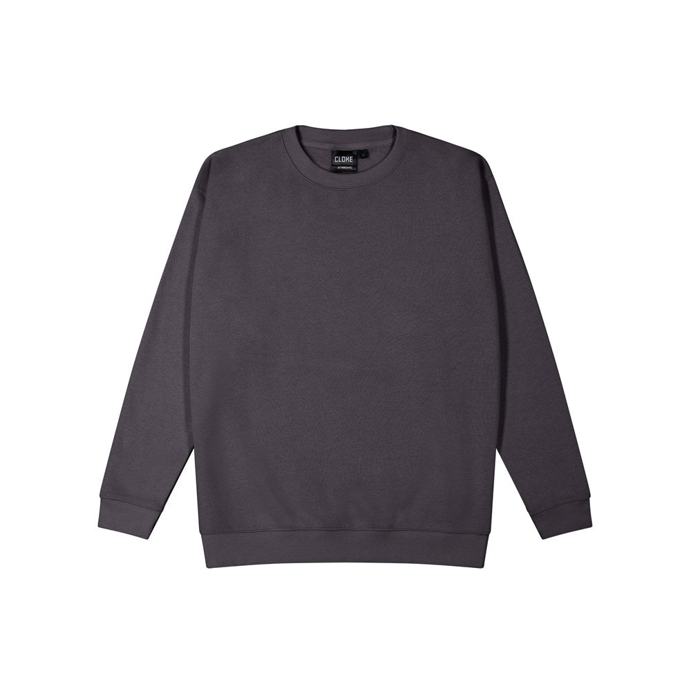 Standard Crew Neck Sweat - Charcoal