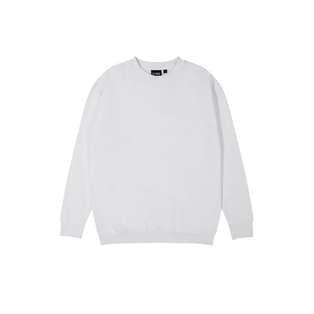 Standard Crew Neck Sweat - White