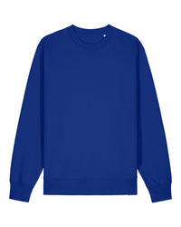 Blue sweatshirt on a white background