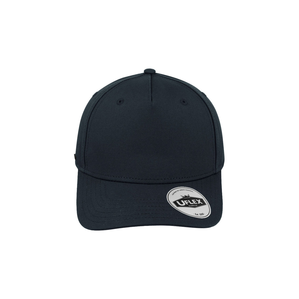 UFlex Adults Pro Style 5 Panel Snapback - Navy