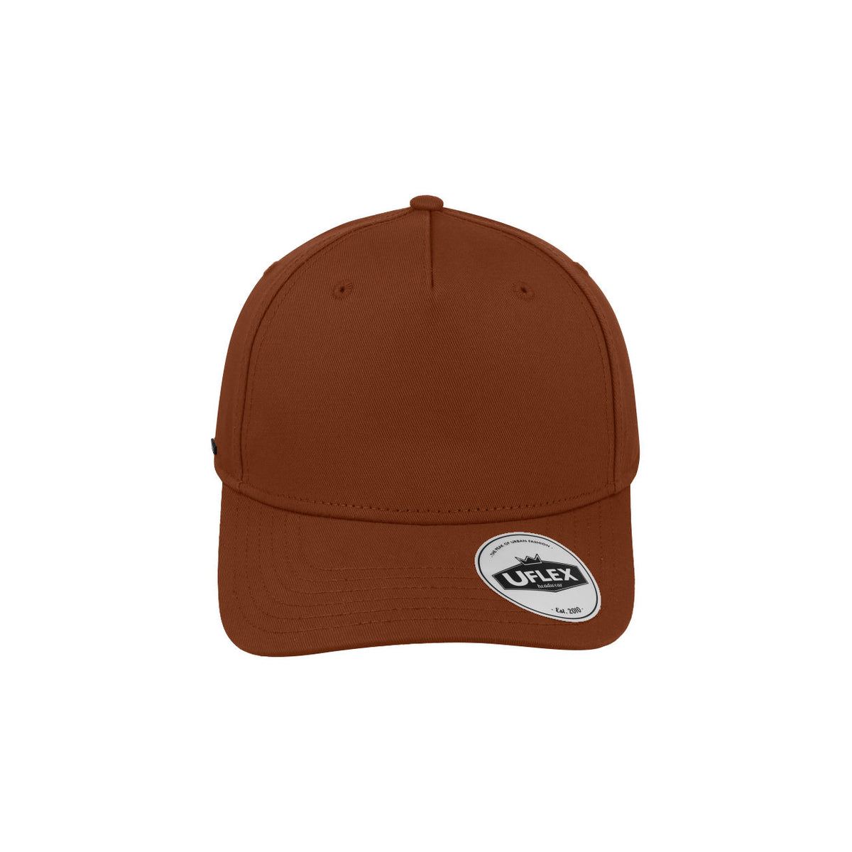 UFlex Adults Pro Style 5 Panel Snapback - Copper