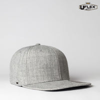 UFlex Adults Snap Back 6 - Grey Melange