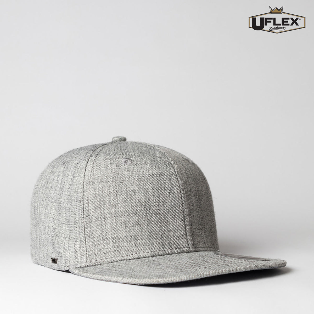 UFlex Adults Snap Back 6 - Grey Melange