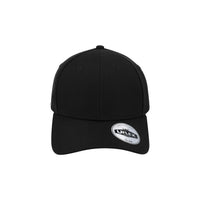 UFlex Adults Pro Style 6 Panel Snapback - Black