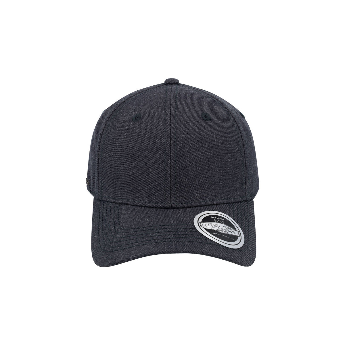 UFlex Adults Pro Style 6 Panel Snapback - Charcoal Melange