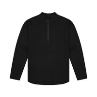 Alpine Merino 1/2 Zip - Mens - Black