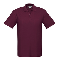Biz Collection Mens Crew Short Sleeve Polo