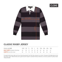 Cloke Striped Rugby Jersey | Leavers gear