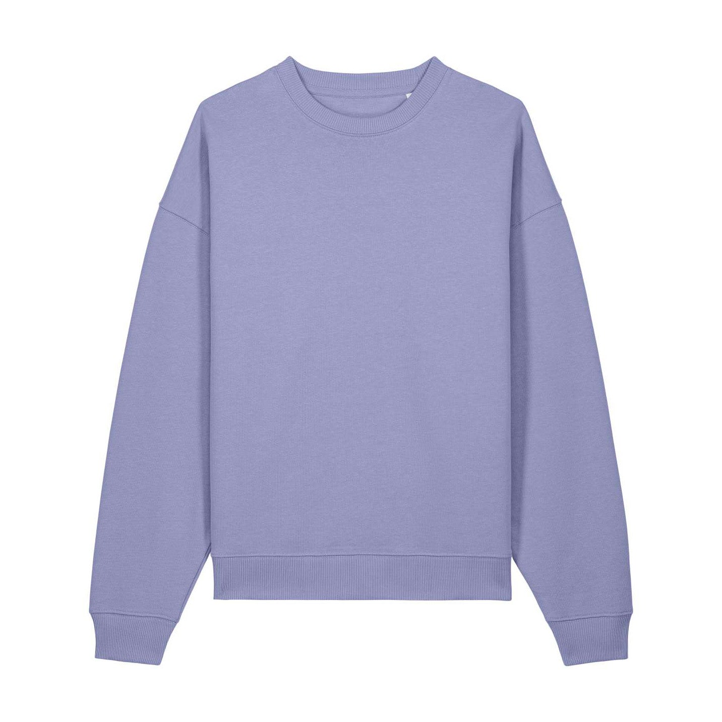 Purple sweatshirt on a white background