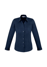 Womens Monaco Long Sleeve Shirt - Ink