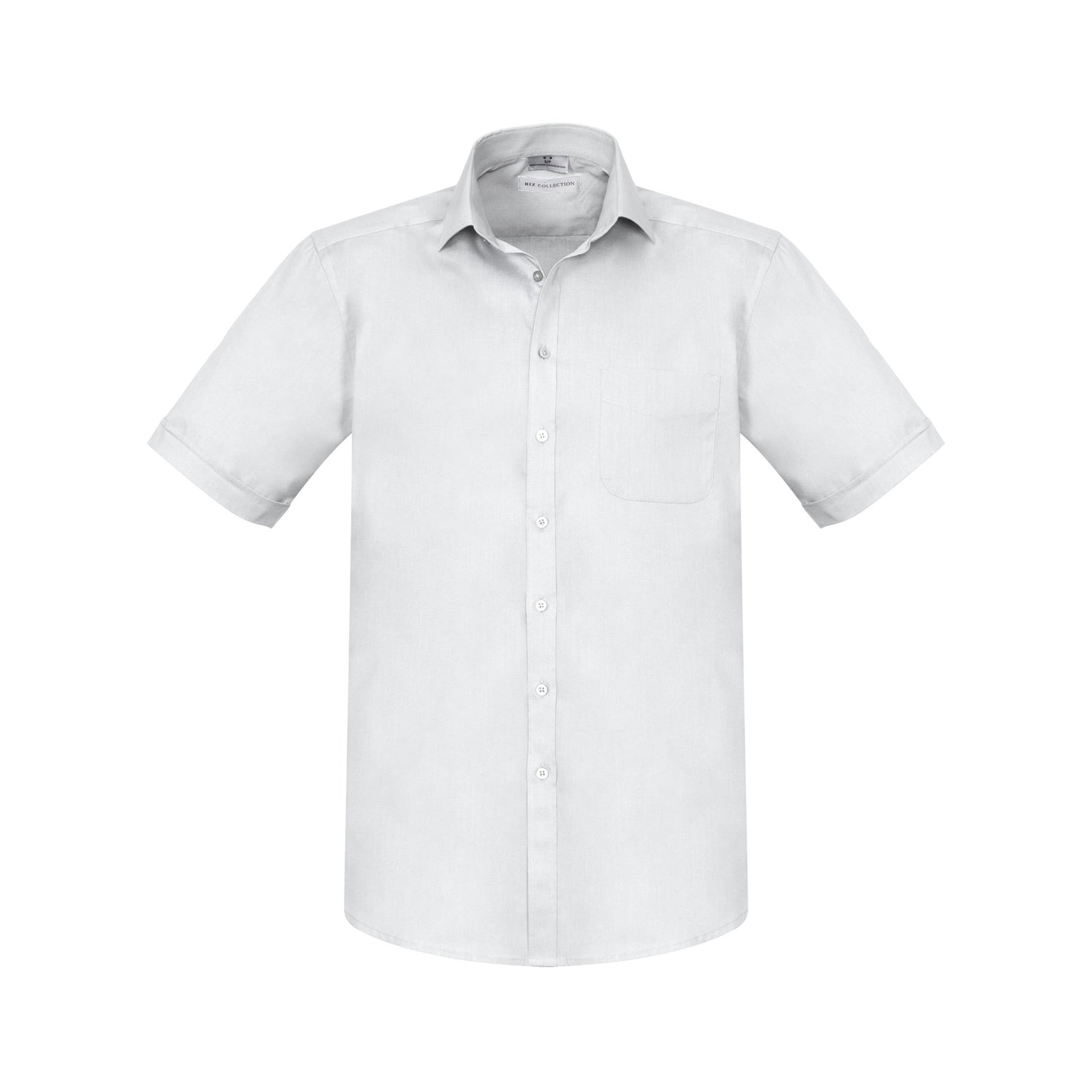 Biz Collection  Mens Monaco Short Sleeve Shirt S770MS Shirt decorated merch nz