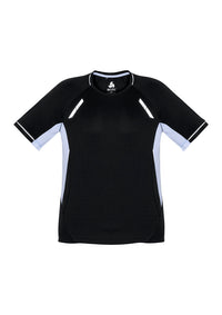 Mens Renegade Short Sleeve Tee - Black/White/Silver