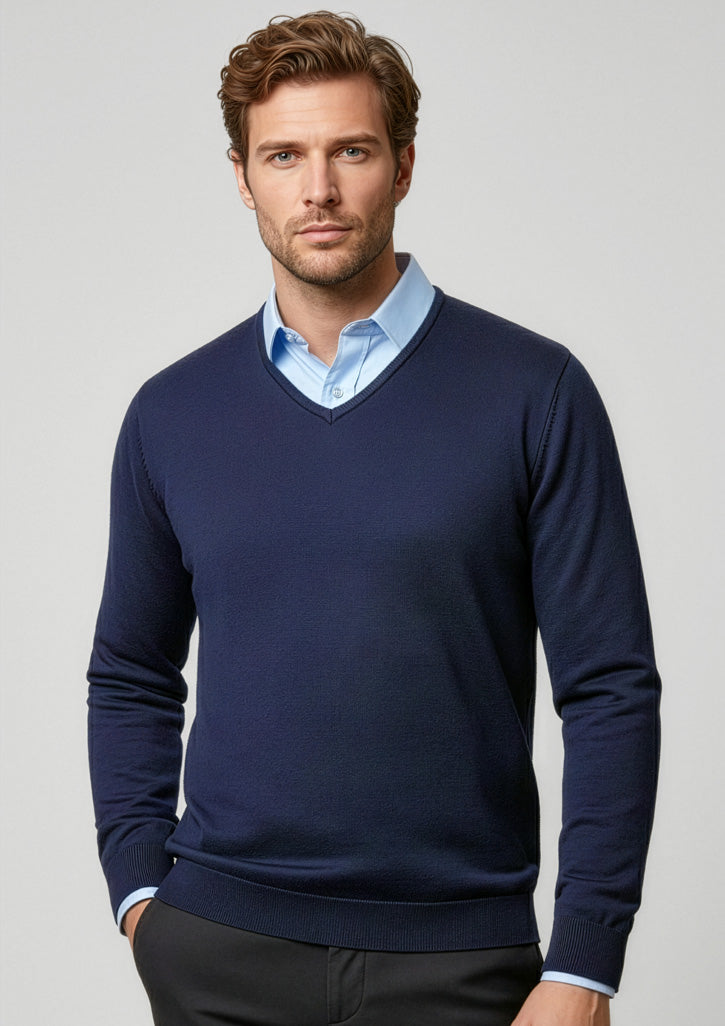 Mens Milano Pullover - Navy